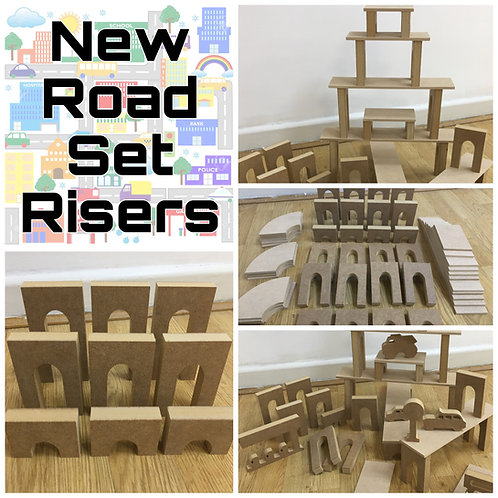 Road Sets RISERS - Bumper Sets Available