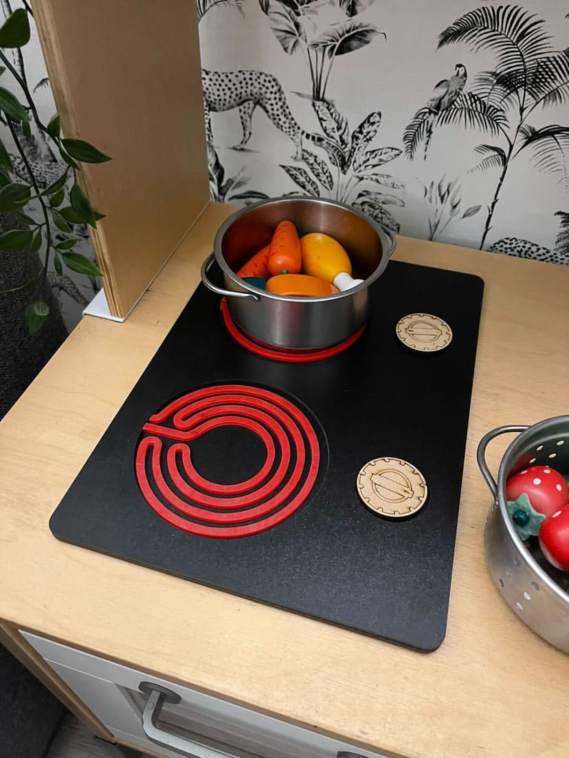 Thumbnail: DUKTIG replacement Hob Lids - Cooking (Various Designs)