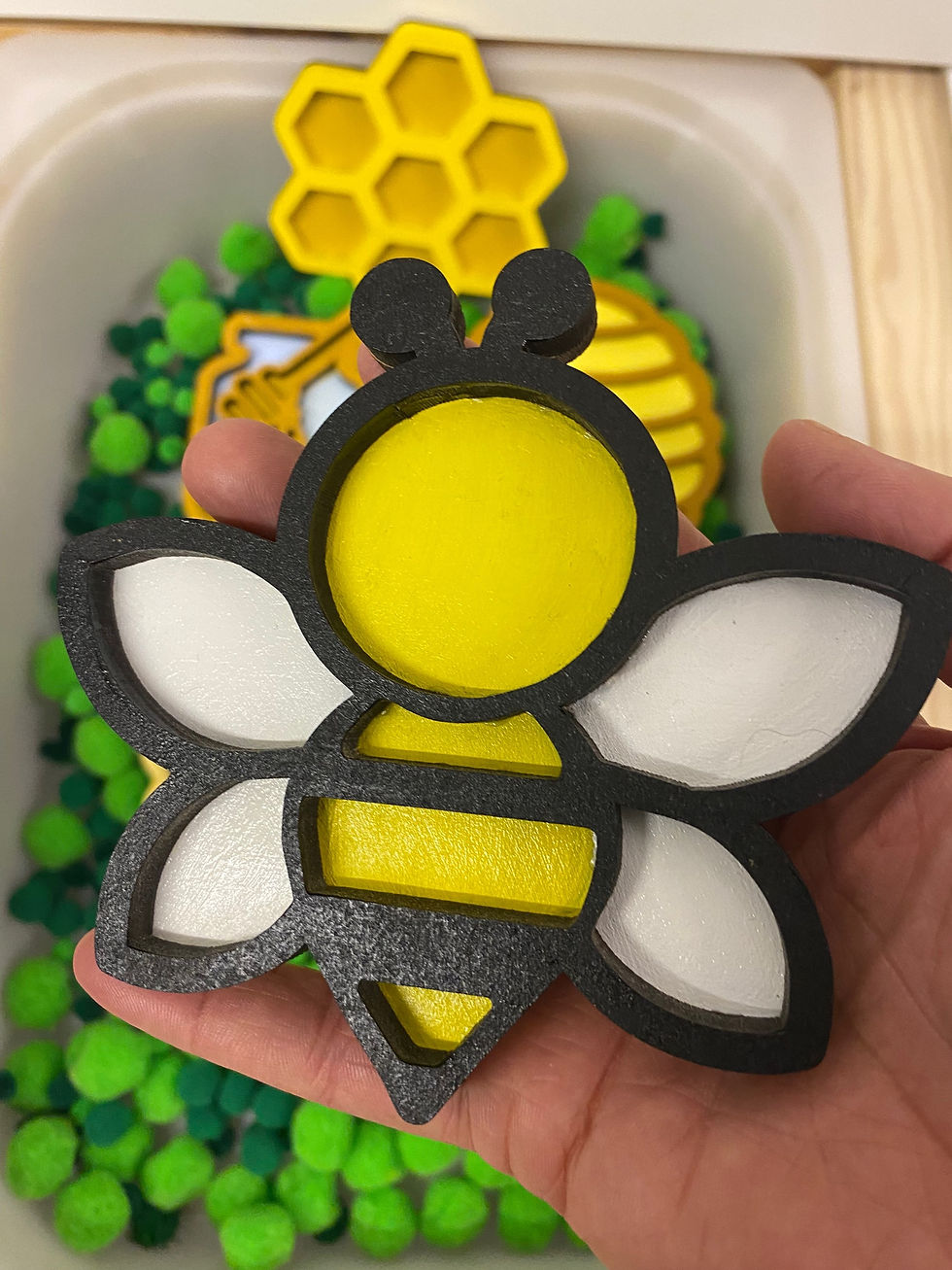 Thumbnail: BASICS Bee Mini sensory trays (5pk)