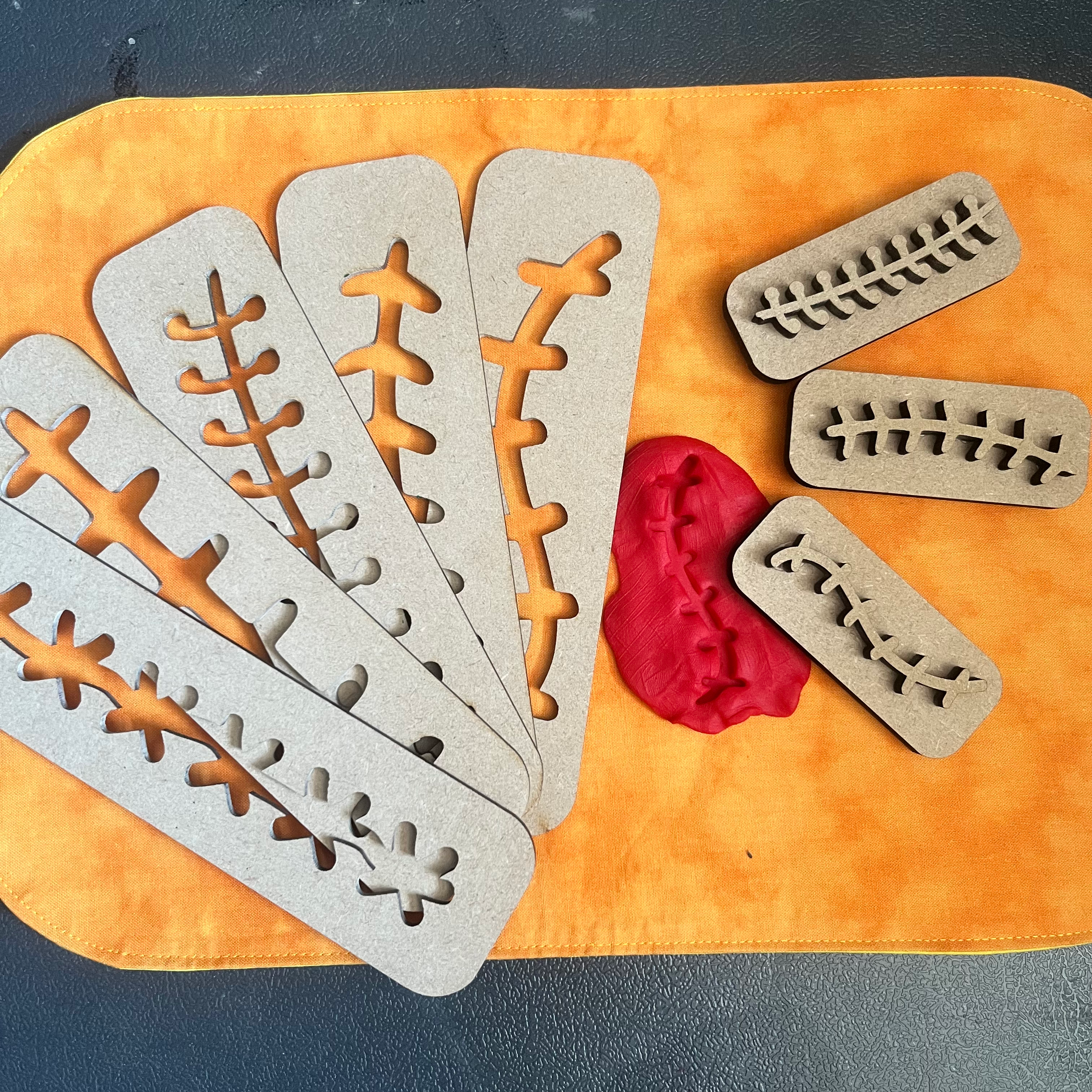 Halloween Scars and stitches stencils and presses