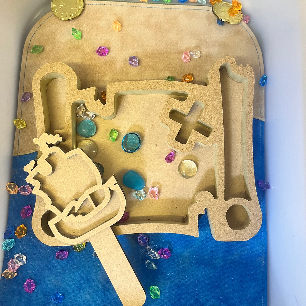 Thumbnail: Pirate themed Scoop and play trays