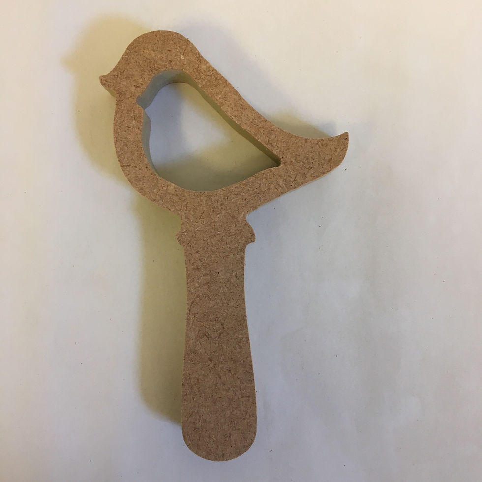 Thumbnail: Hollow CHRISTMAS Shape Wands / Paddles