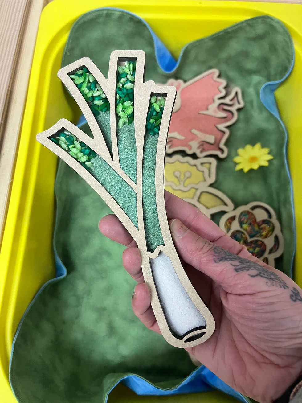 Thumbnail: BASICS St David's Mini sensory tray set (4 pack)
