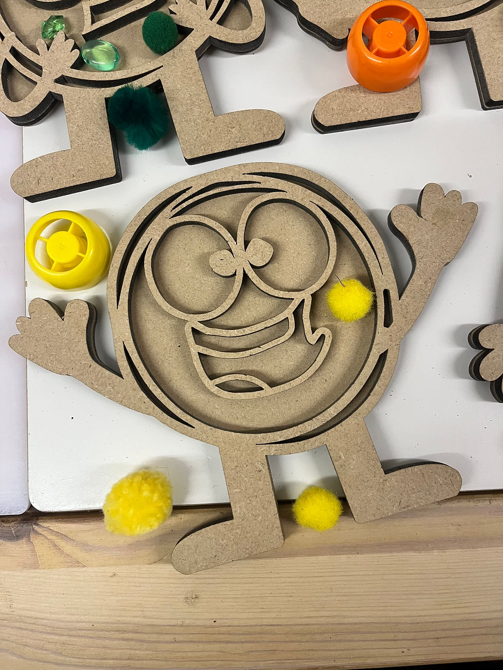 Thumbnail: Scribble spot sensory trays set of 8