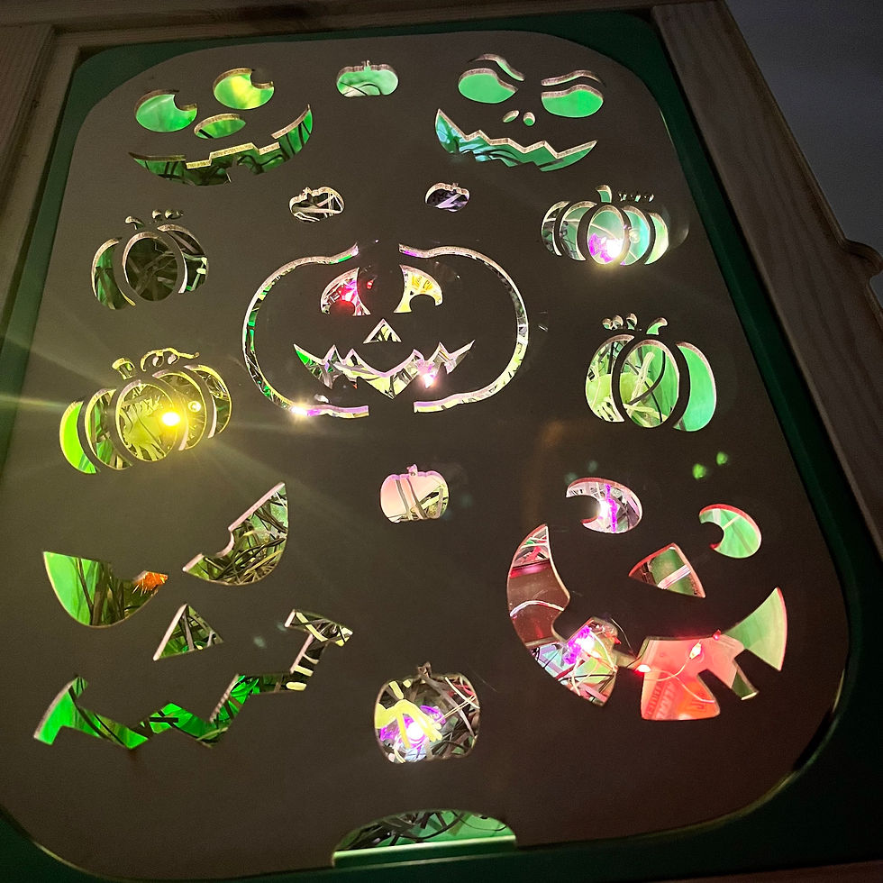 Thumbnail: BASICS Halloween Pumpkin themed Light up lid