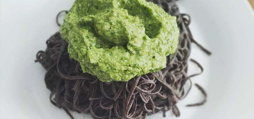                    Black Bean Spaghetti 