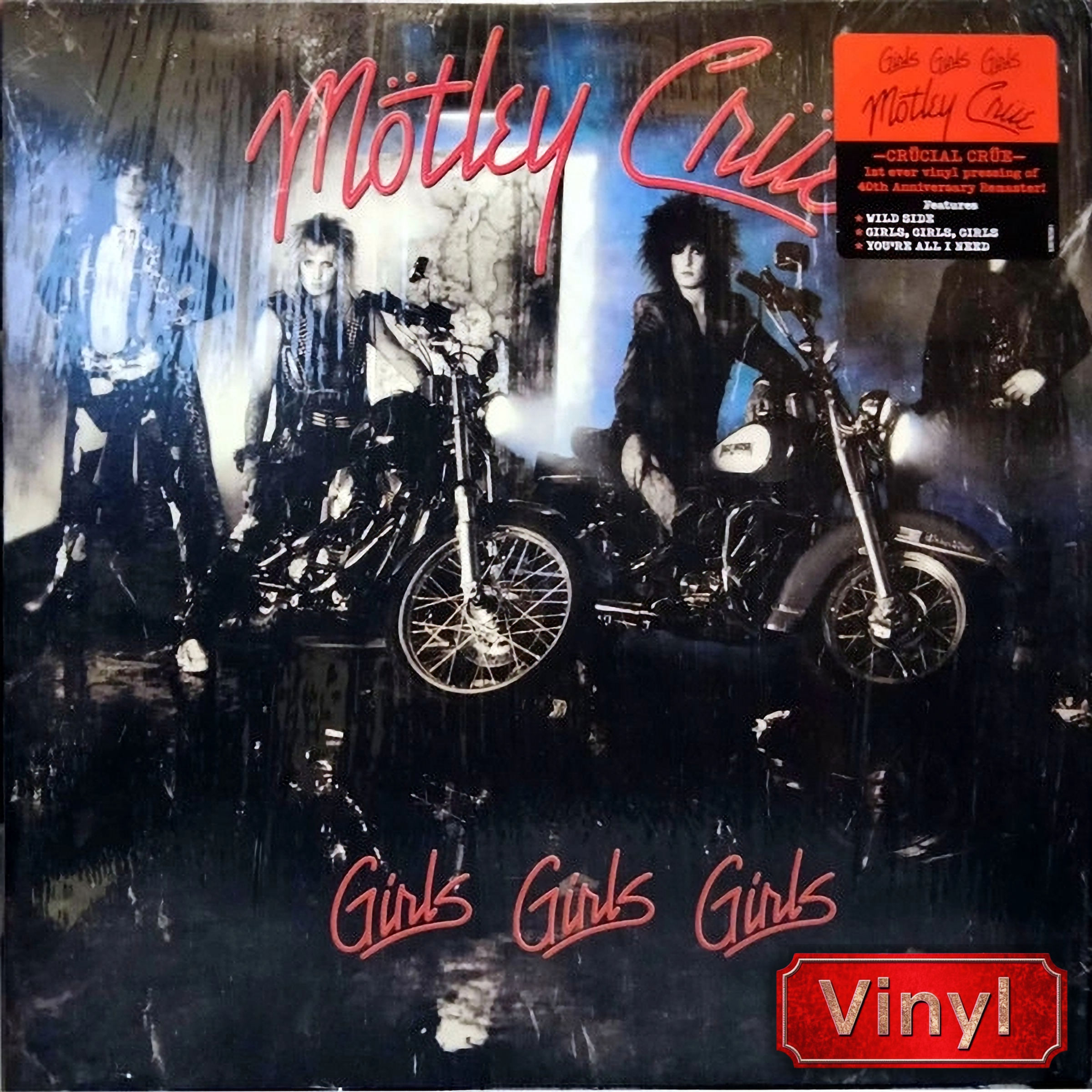 Vinilo De Mötley Crüe – Girls, Girls, Girls
