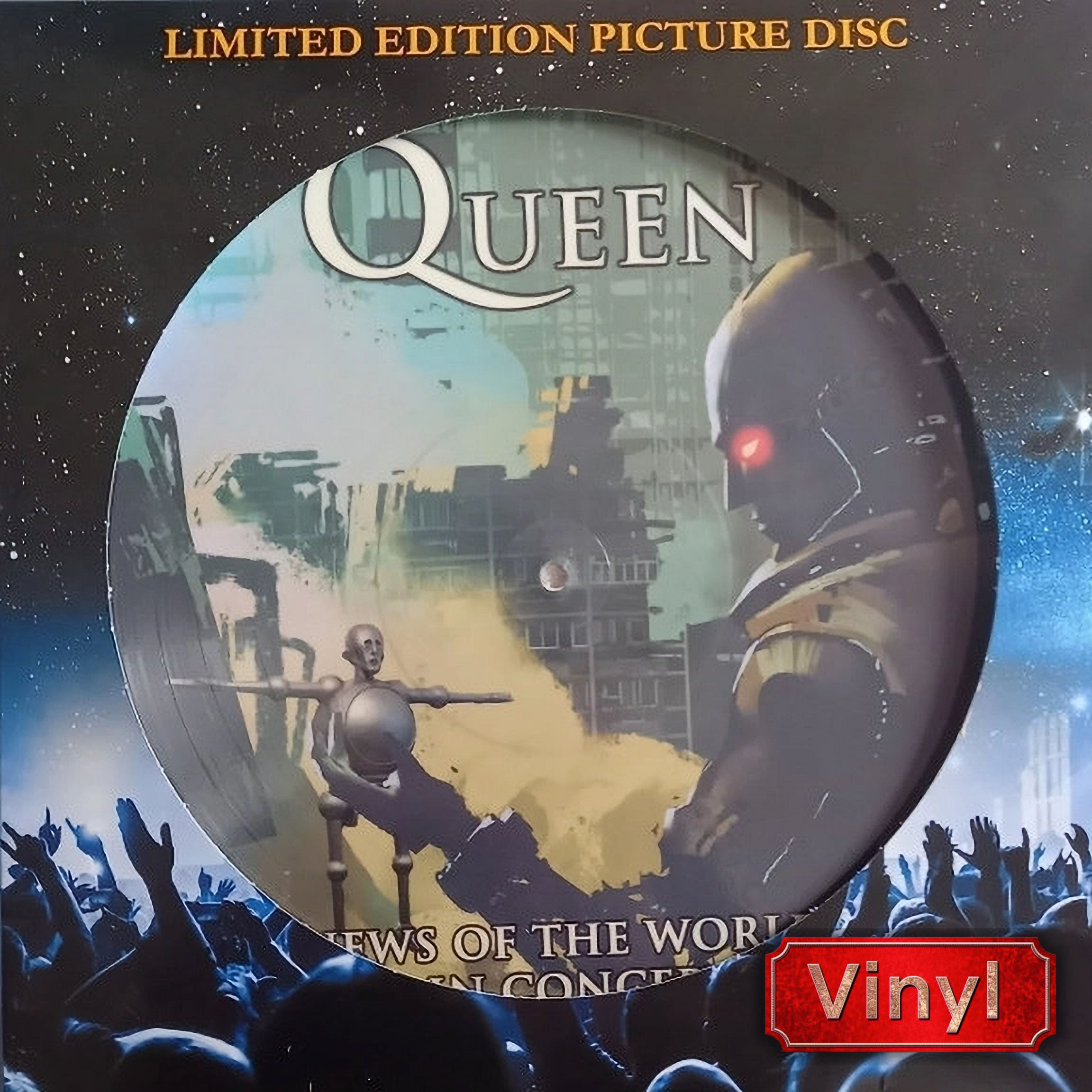 Vinilo De Queen – News Of The World In Concert