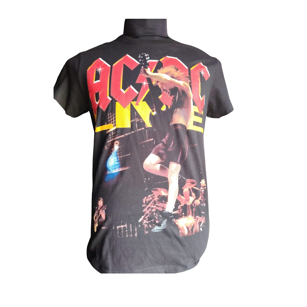 Miniatura: Polera de AC/DS "Live"