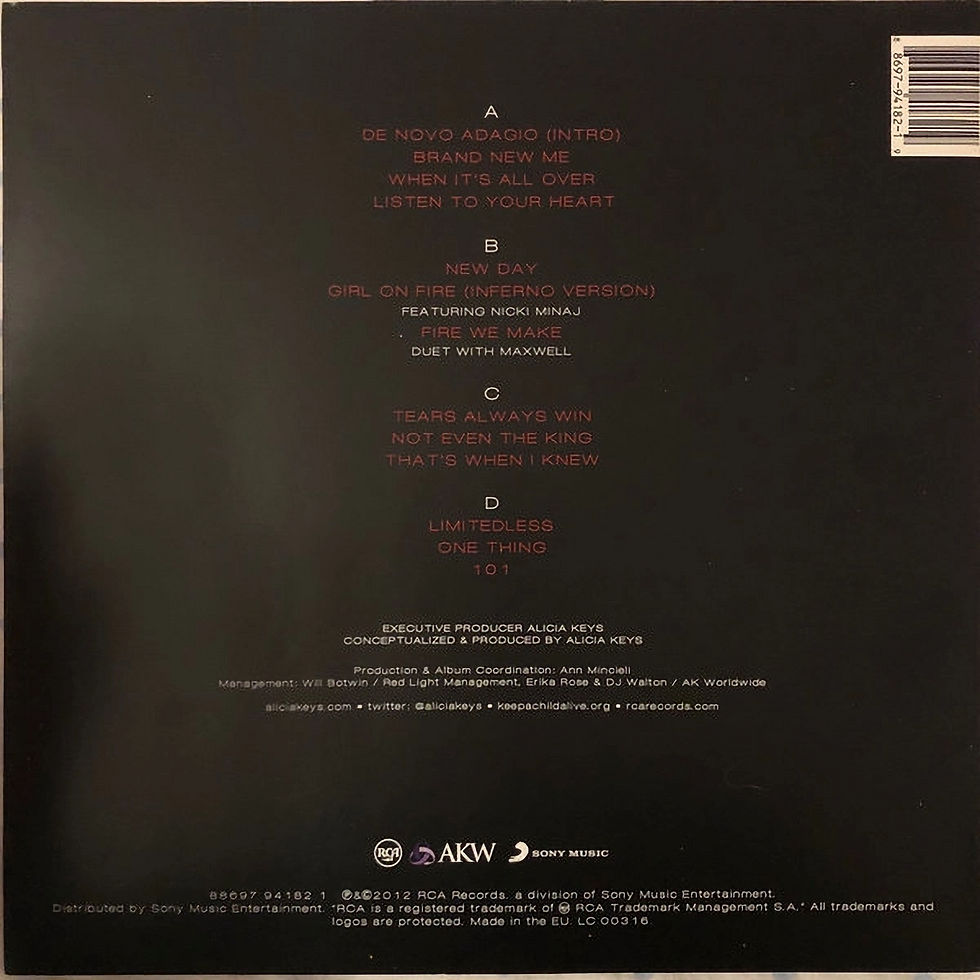 Miniatura: Vinilos De Alicia Keys – Girl On Fire