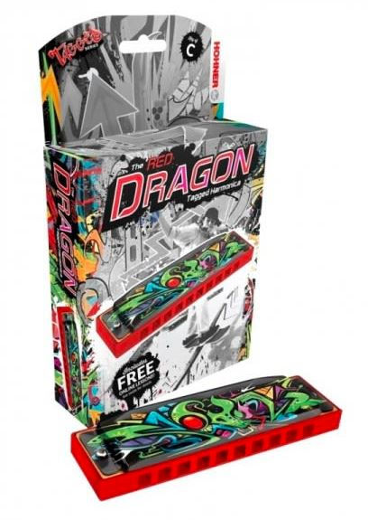 Armónica HOHNER The Red Dragon Tagged Harmonica