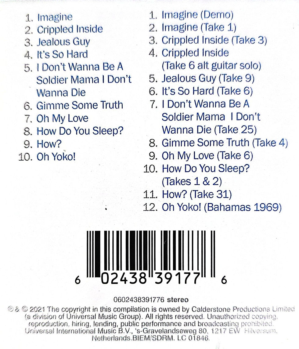 Miniatura: Vinilos De John Lennon – Imagine