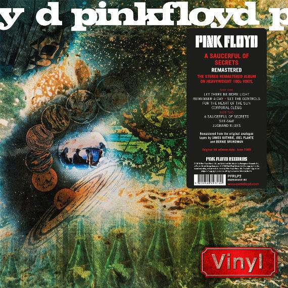 Vinilo de PINK FLOYD - A Saucerful Of Secrets