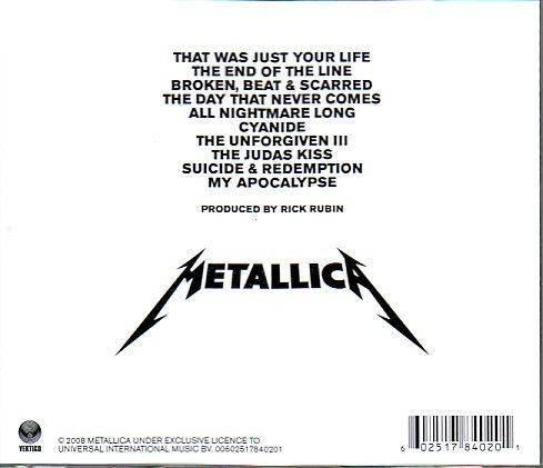 Miniatura: CD de Metallica - Death Magnetic