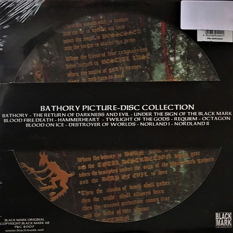 Miniatura: Vinilo De Bathory – The Return......