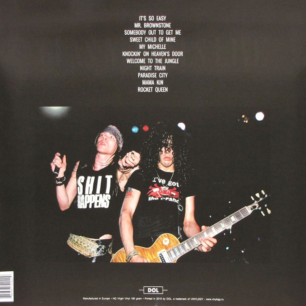 Miniatura: Vinilo De Guns N' Roses – Live In New York City February 2 1988