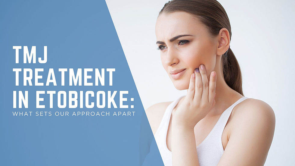 Woman with jaw tension seeking treatment.