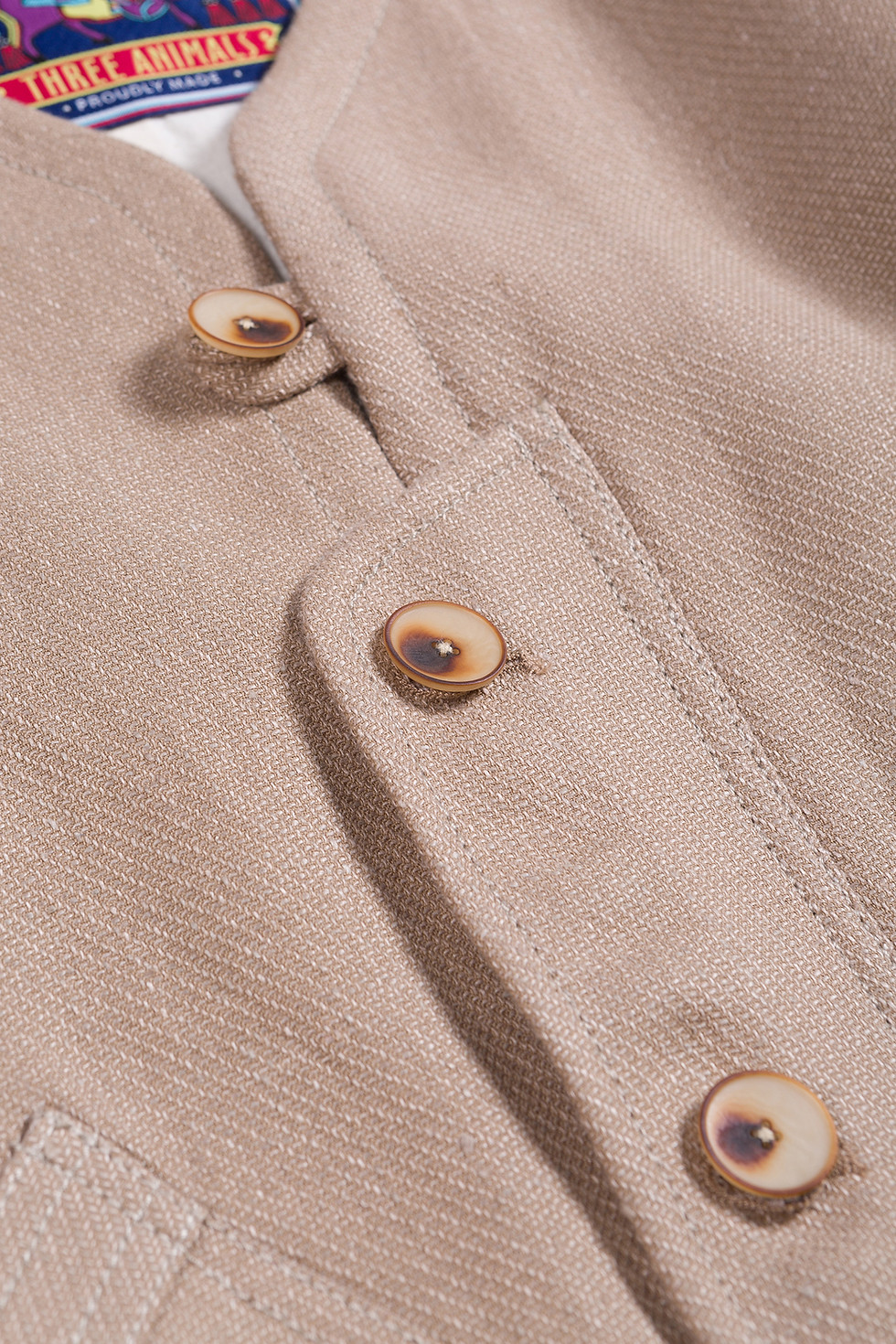 Thumbnail: HEAVY LINEN VILLAGE JACKET
