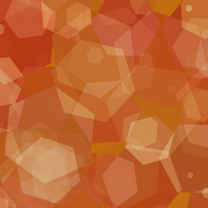 Arte espiritual hexagonal abstracto