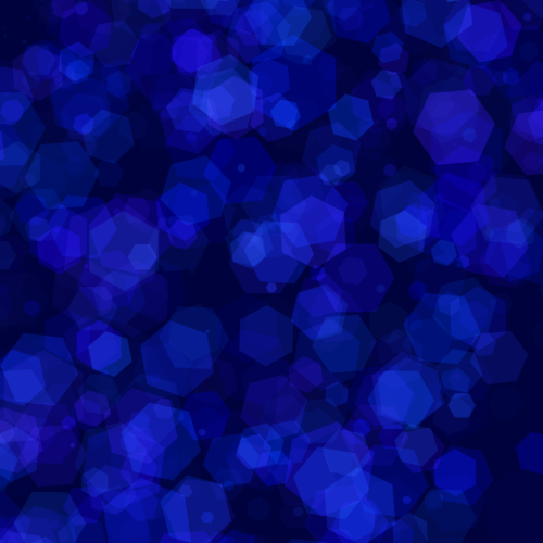 Hexagonal abstract art - EARTHTUNEJP