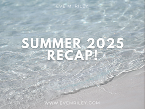 A zoom in of a wave on a beach with 'Summer 2025 Recap' caption