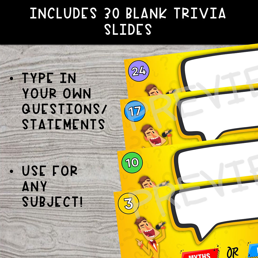 Thumbnail: Fact Check - Digital Trivia Game & Editable Template