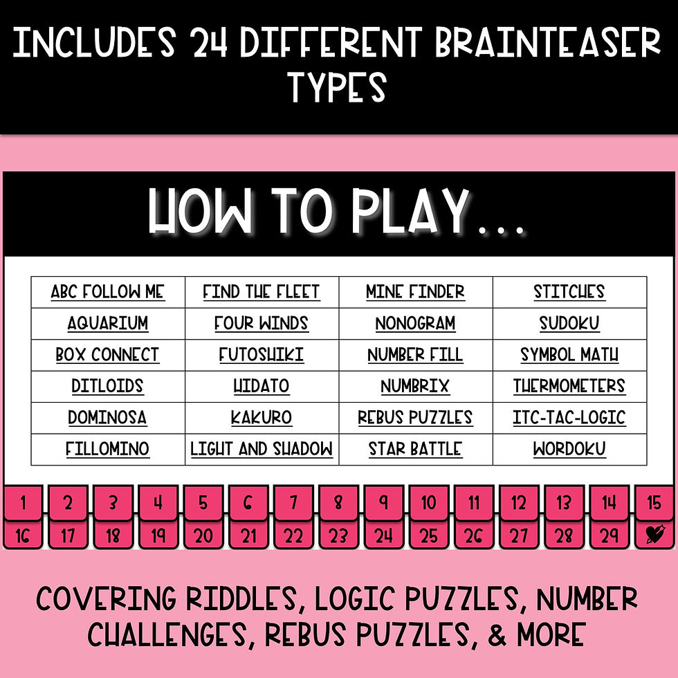 Thumbnail: Daily Brainteaser of the Day – February Bell Ringer Activity