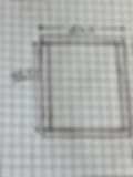 Adding the 3.5 inches for the width of the top and bottom pieces, this door is 42.5 tall total. 
