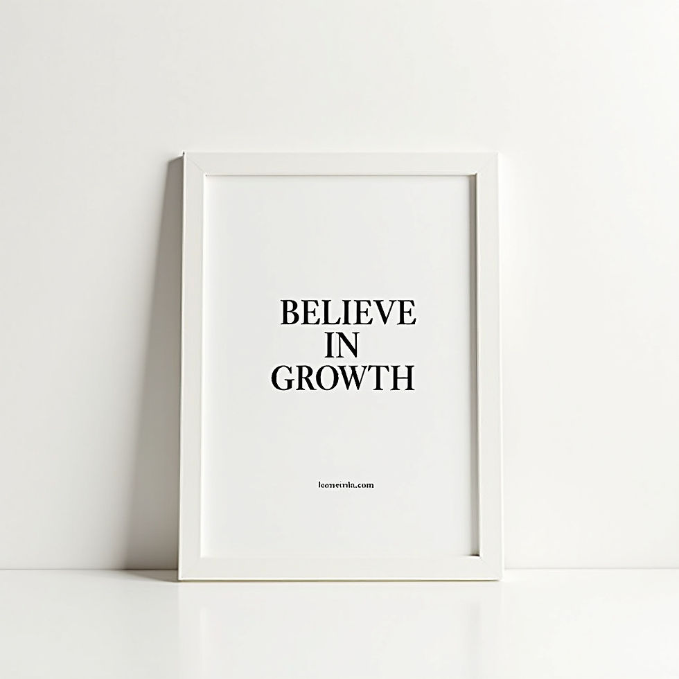Believe In Growth