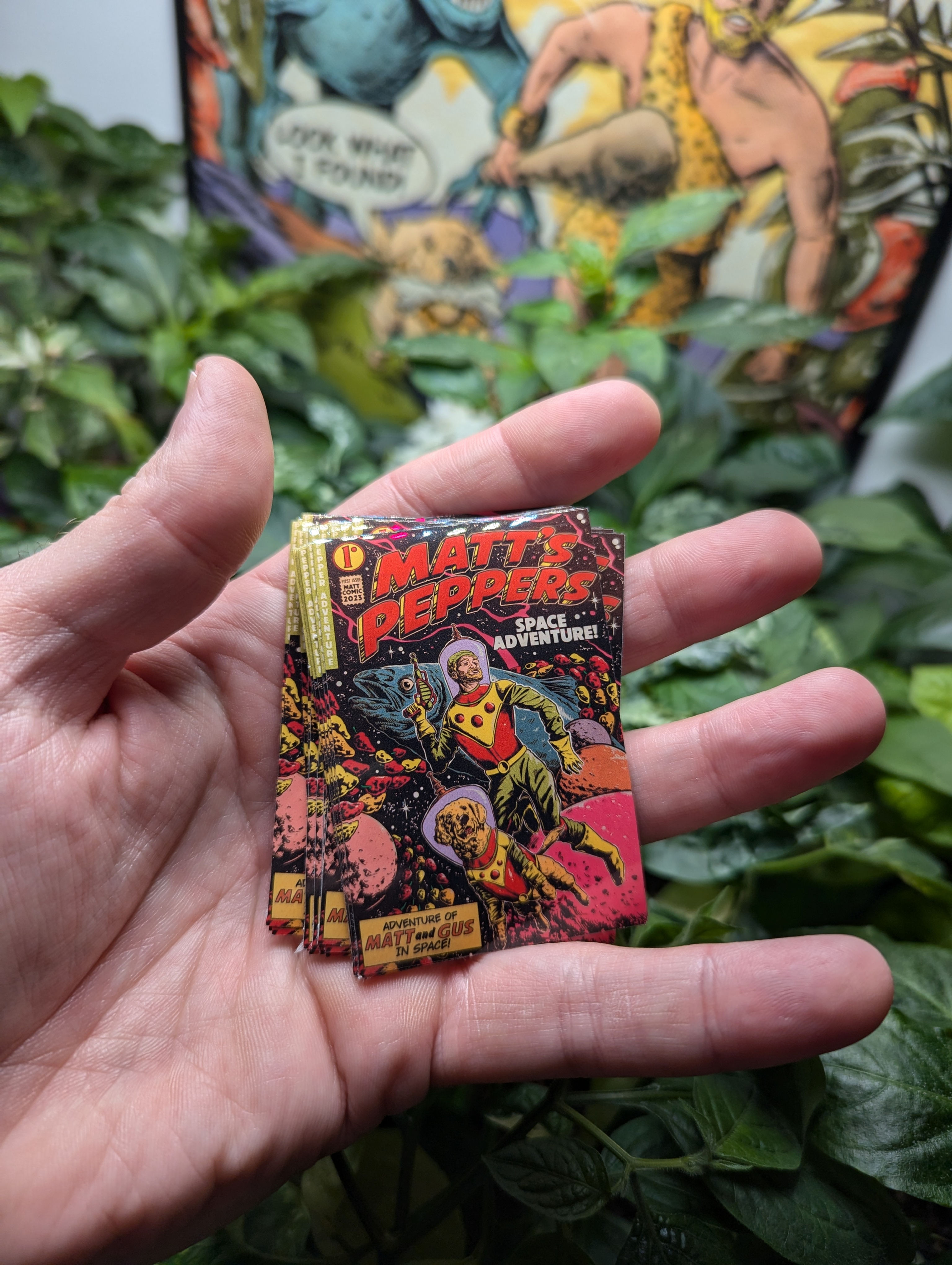 Sticker #17 - Matt's Peppers Space Adventure