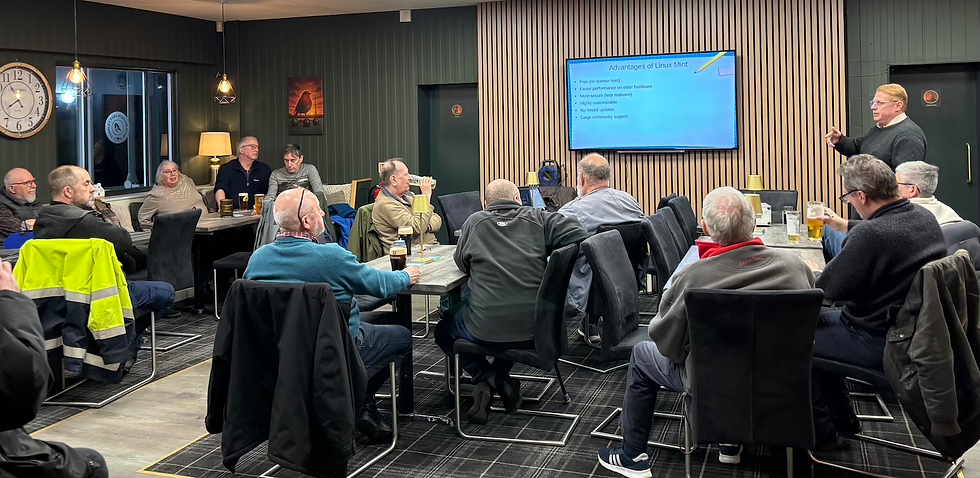 David bowls us over with the merits of the Linux operating system