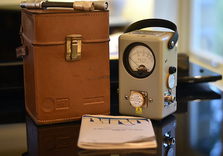 A Bird wattmeter
