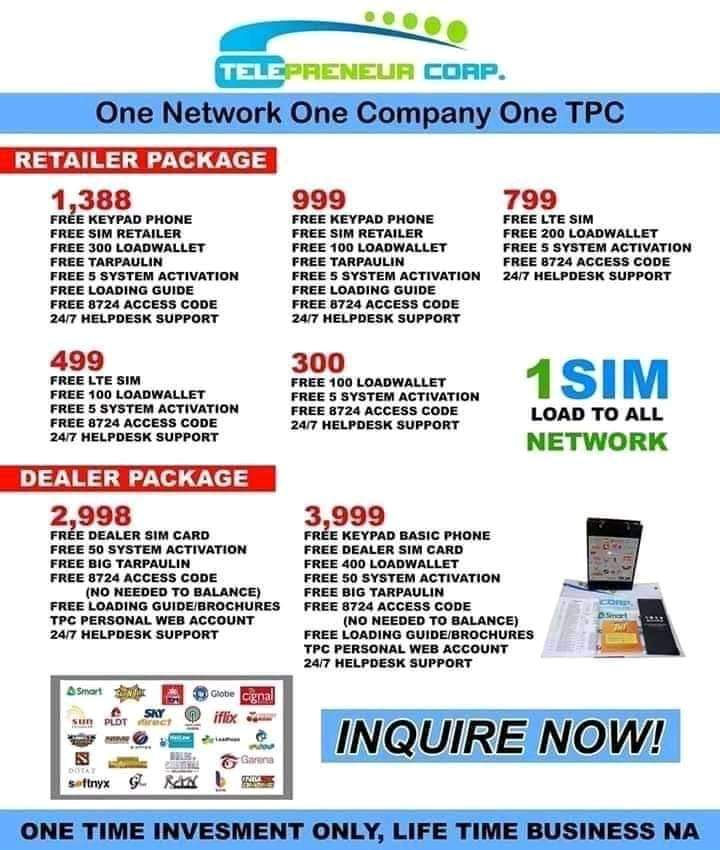 DEALER AND RESELLERS PACKAGES