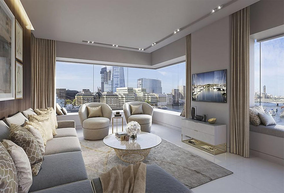 Interior design of each unit
