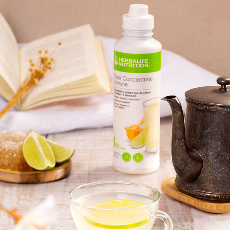 Miniatura: Fiber Concentrate Immune 450ml Limão e Mel