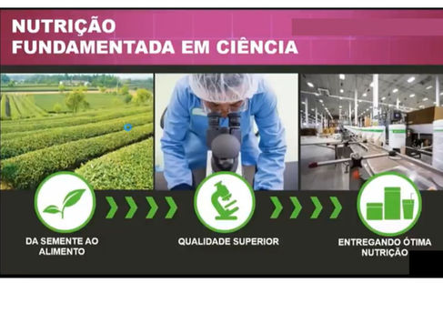 processo de qualidade cha verde herbalife