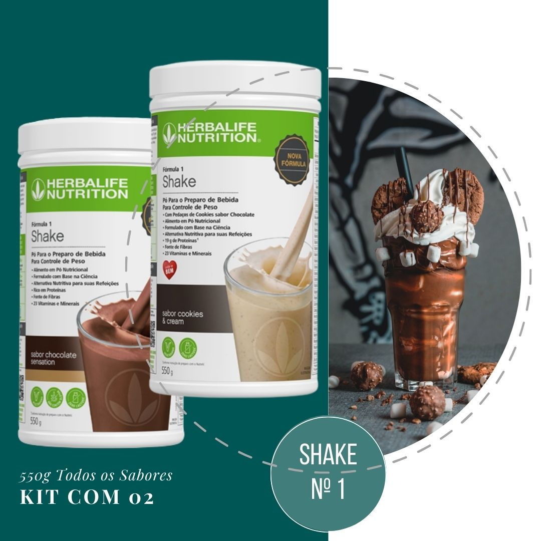 Shake Herbalife kit com 02