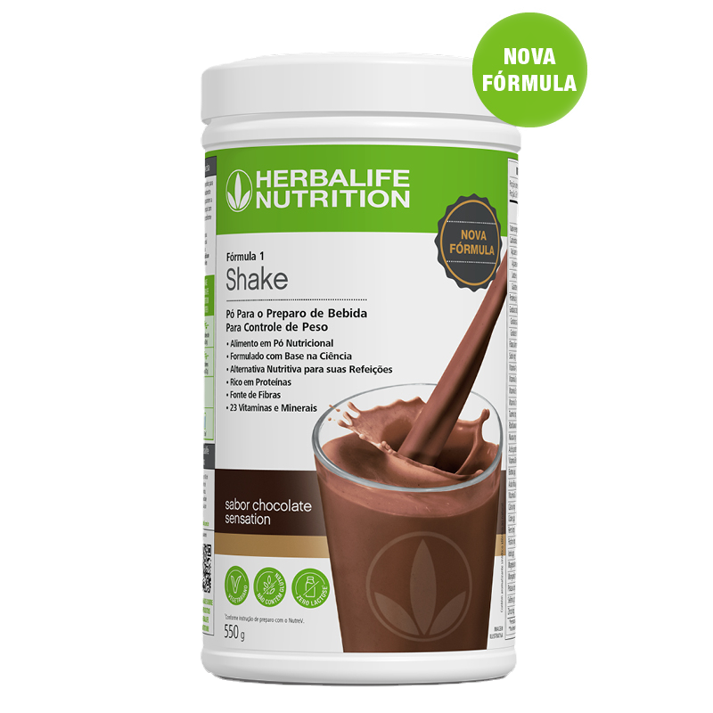 Miniatura: Shake Herbalife sem gluten chocolate sensation