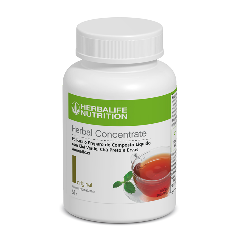 Miniatura: Kit Chás - Herbal Concentrate 50g Chá Verde Herbalife + NRG Original 60g