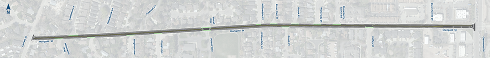 Marigold St. Map Striping-Plan 