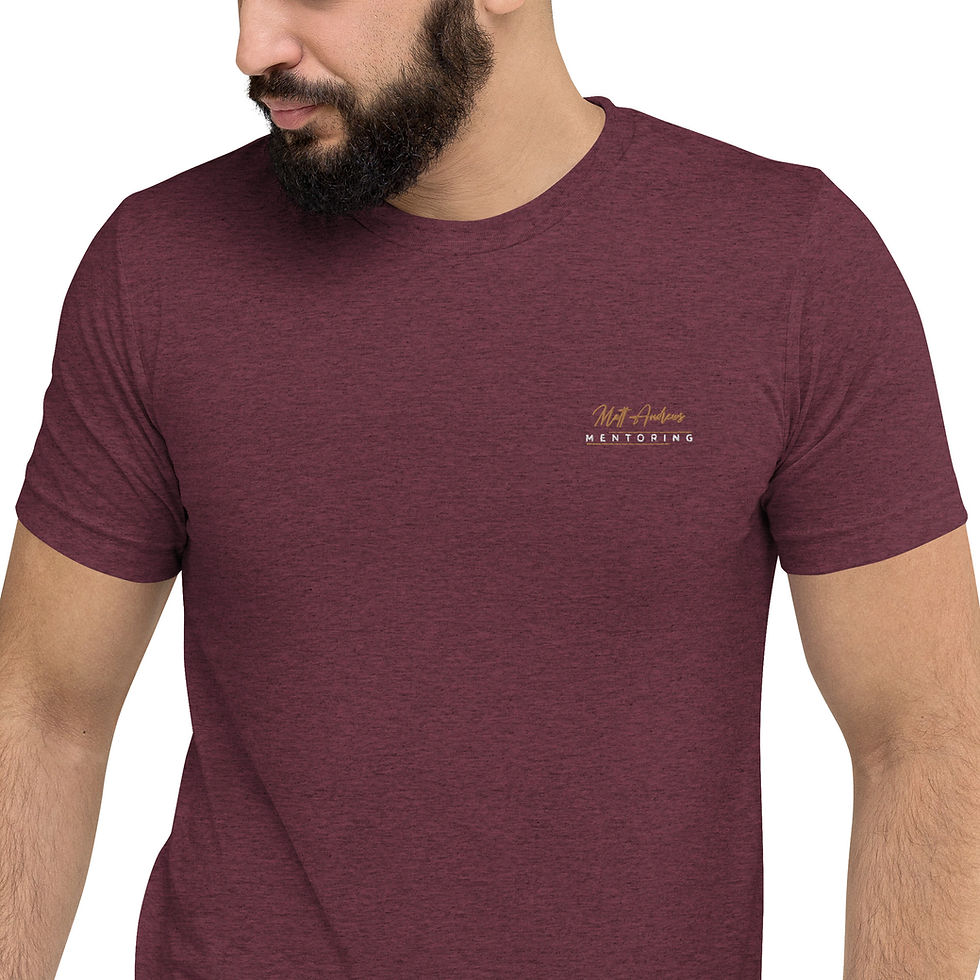 Thumbnail: Matt Andrews Mentoring logo Short sleeve t-shirt