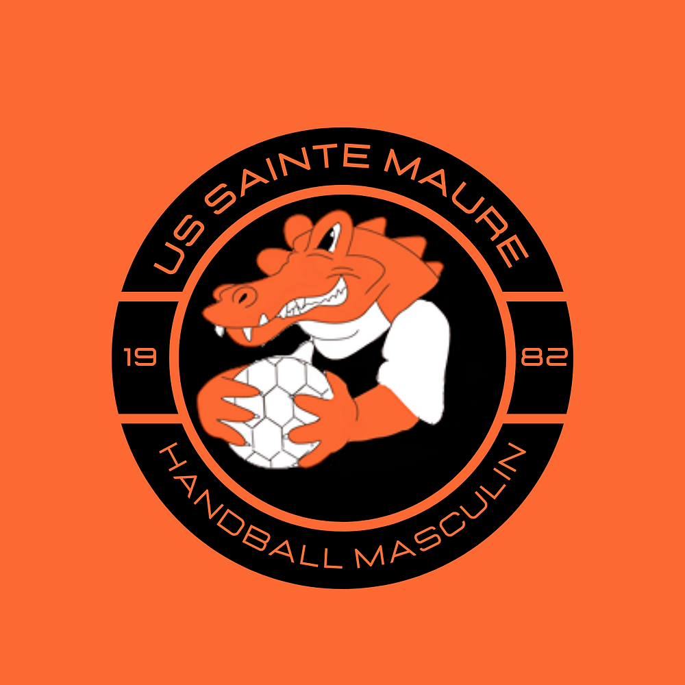 US Sainte-Maure Handball masculin nouveau logo