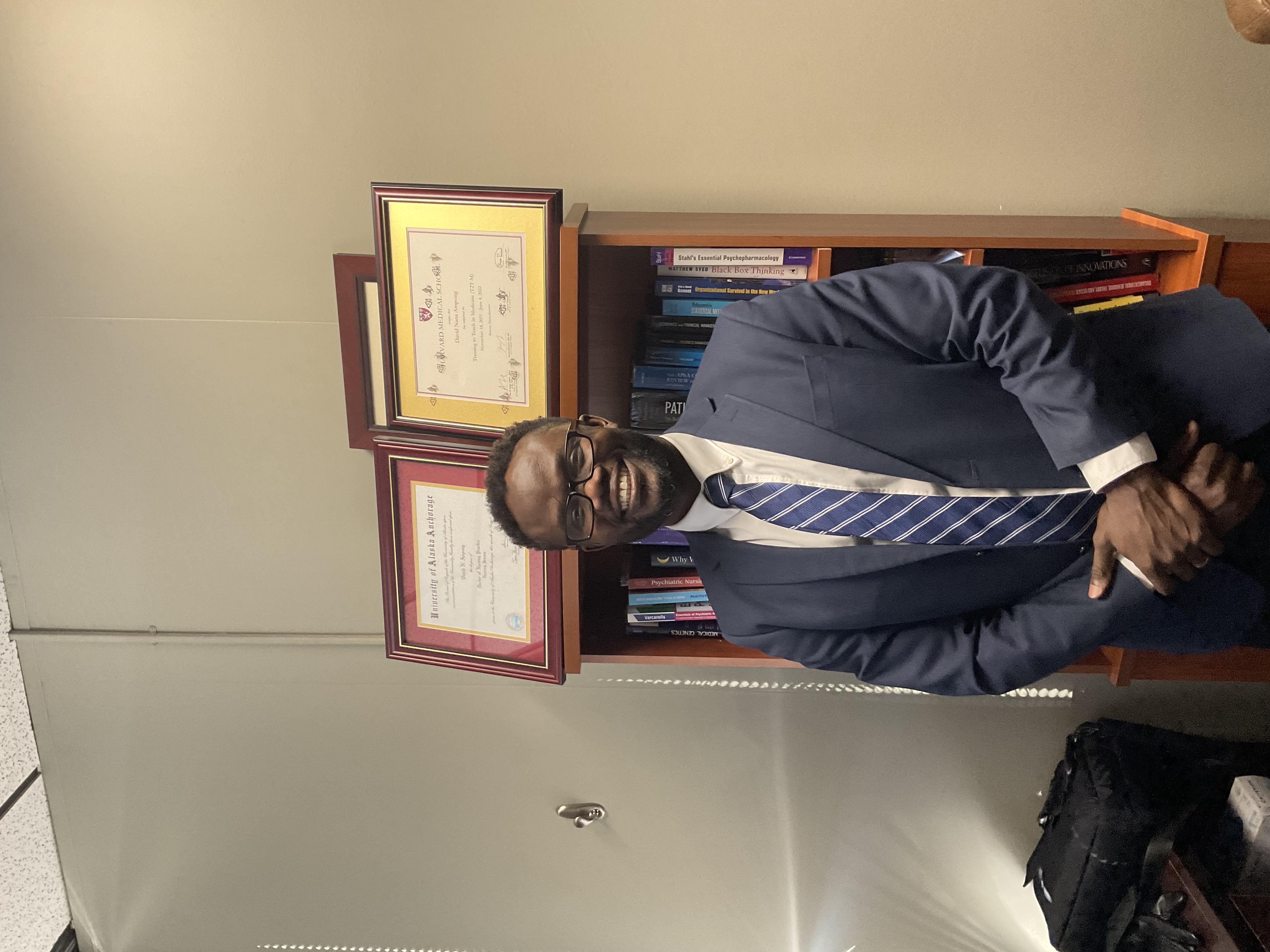 Portrait of Dr. David Ampong