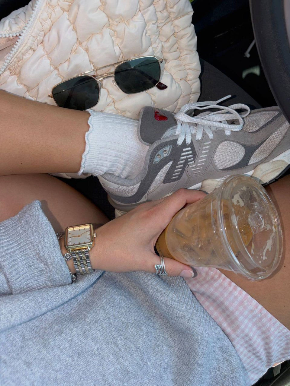 New Balance Grey Trainers My Favorites 👟