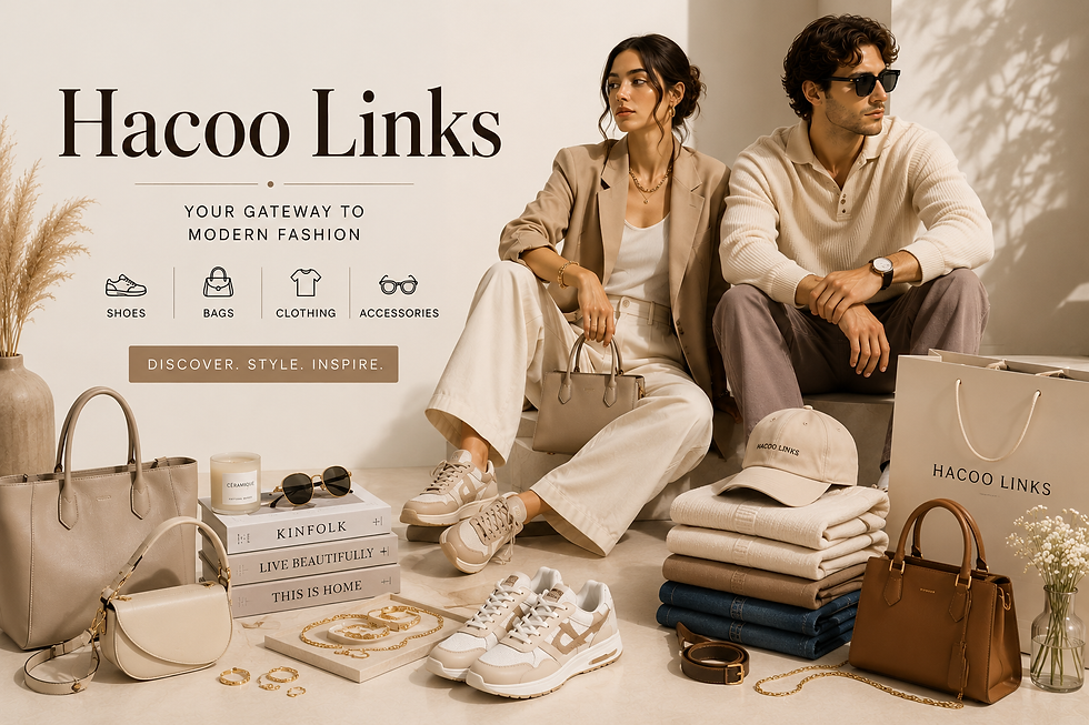 Hacoo Links: The Ultimate Destination for Fashion, Shoes & Trend Discovery
