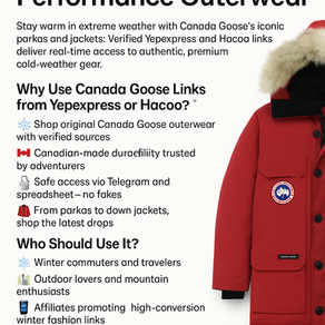 Canada Goose Yepexpress: Ellenőrzött linkek luxus funkcionális felsőruházathoz