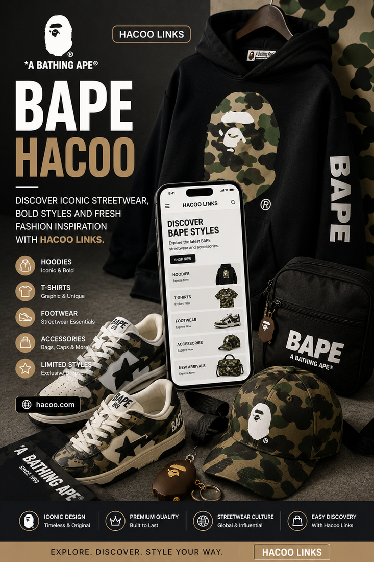 BAPE Hacoo: Discover Streetwear Fashion with Hacoo Links