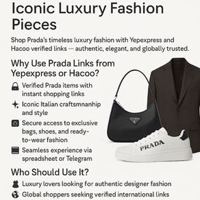 Prada Yepexpress: Verifizierte Links zu ikonischen Luxusmodestücken