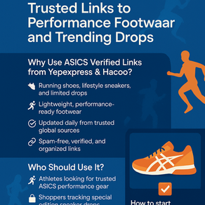 Asics: link affidabili per scarpe sportive e scarpe alla moda