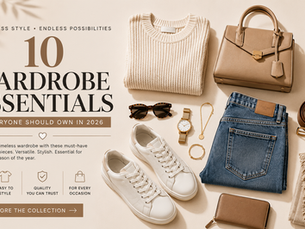10 Wardrobe Essentials Everyone Should Own in 2026